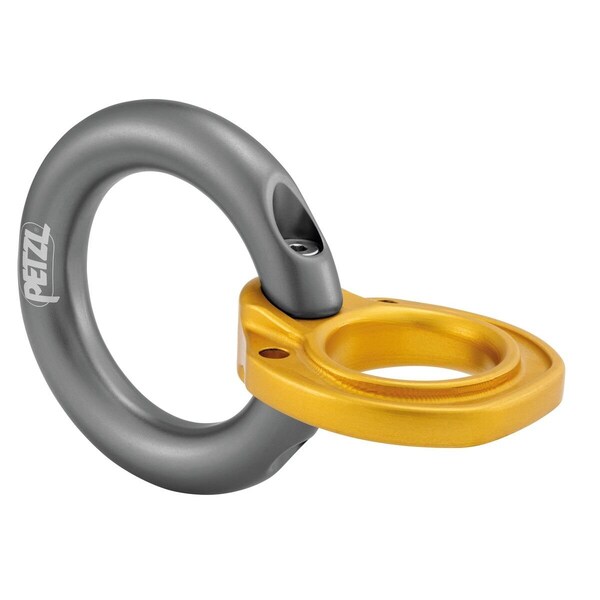 Rigid Double Ring for Sit Harnesses