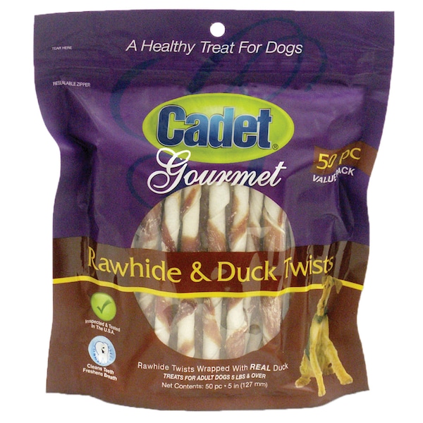 Prem Gourmet Rawhide/Duck Twists Treats