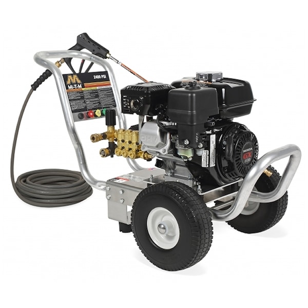 Gas Pressure Washer, 196cc, 2400 psi, Pu