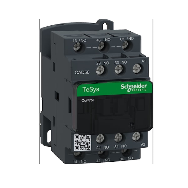 IEC Control Relay, 5NO, 120VAC, 10A