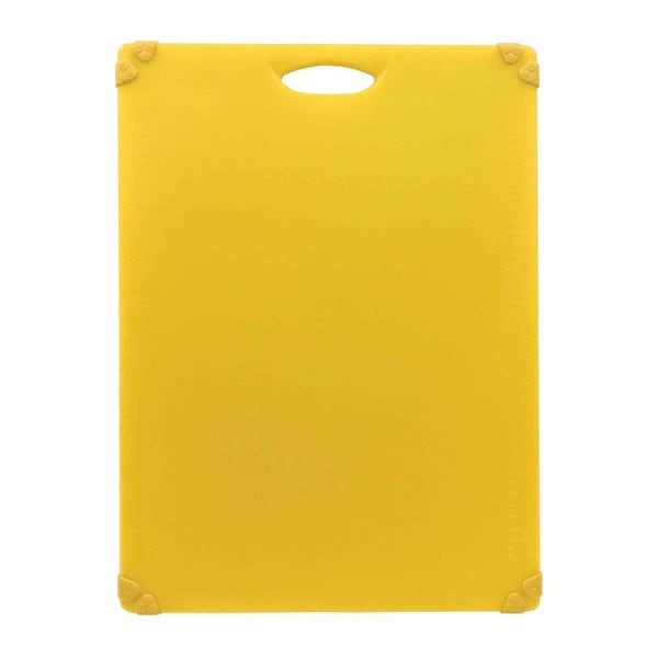 Grippy Cutting Board, Yellow, 18"X2"4"X.5"