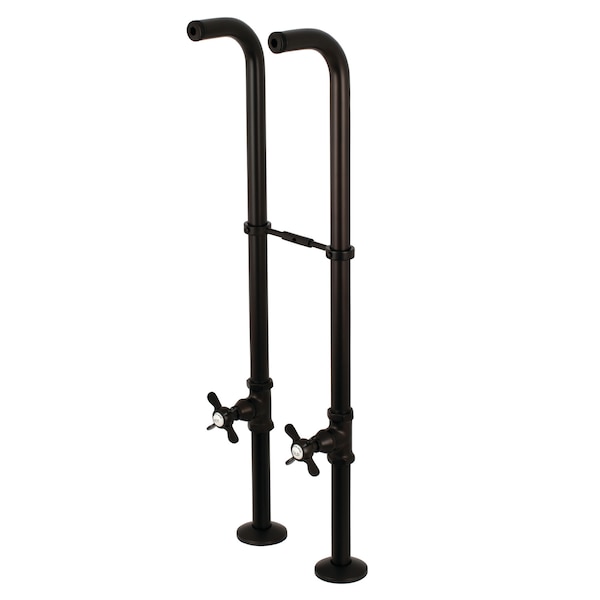 CC266S5BEX Freestanding Supply Line with Stop Valve & Handle