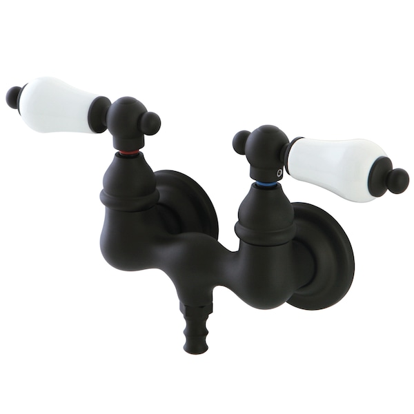 Wall-Mount Clawfoot Tub Faucet, Oil Rubbed Bronze, Tub Wall Mount