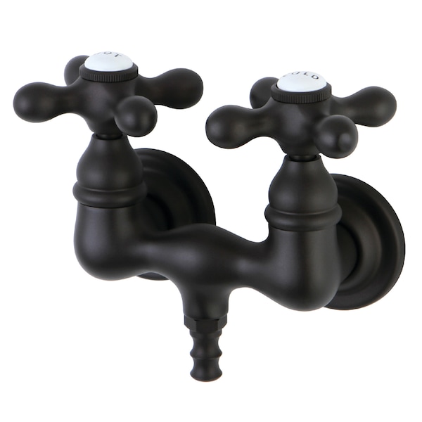 Wall-Mount Clawfoot Tub Faucet, Oil Rubbed Bronze, Tub Wall Mount