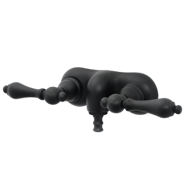 Wall-Mount Clawfoot Tub Faucet, Oil Rubbed Bronze, Tub Wall Mount