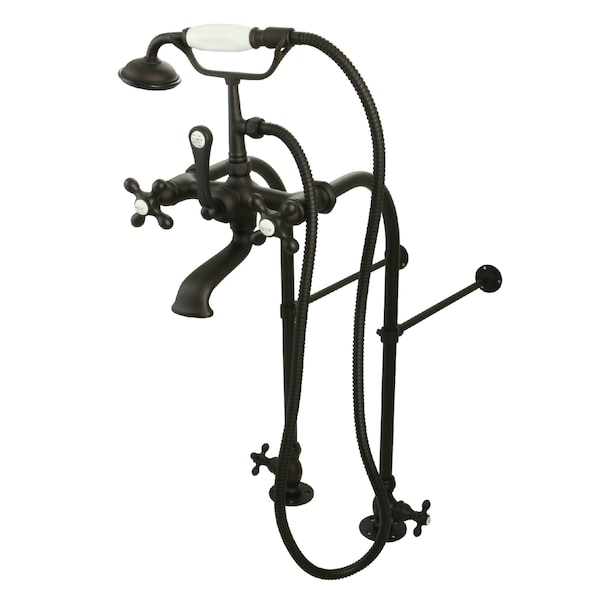 Clawfoot Tub Faucet Packages, Oil Rubbed Bronze, Freestanding