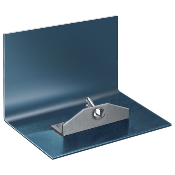 Blue Steel Walking Insid, 7"x6" 3"Lip 1"R