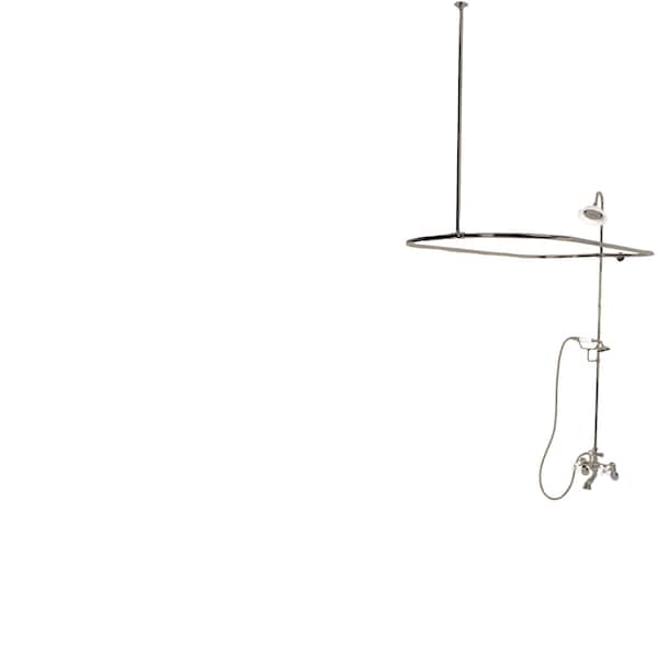 CCK1148PX Clawfoot Tub Package with Porcelain Cross Handles