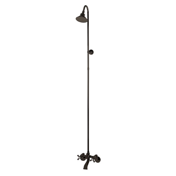 Wall-Mount Clawfoot Tub Faucet, Oil Rubbed Bronze, Wall Mount