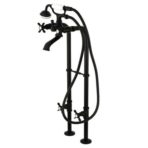 Freestanding Tub Faucet, Standard, 2, Freestanding, Matte Black