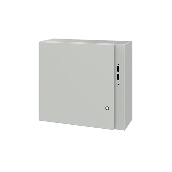 Latch with Disconnect Handle Electrical Enclosures, 20 in H, 8 in D, 22 in W, 4, Steel