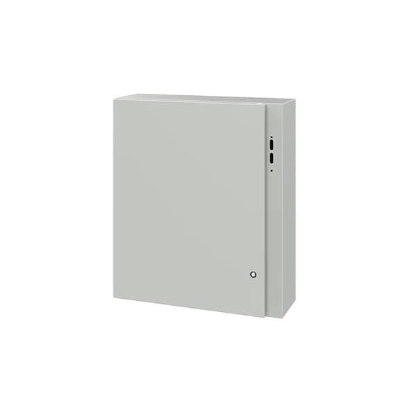 Latch with Disconnect Handle Electrical Enclosures, 30 in H, 8 in D, 26 in W, 4, Steel