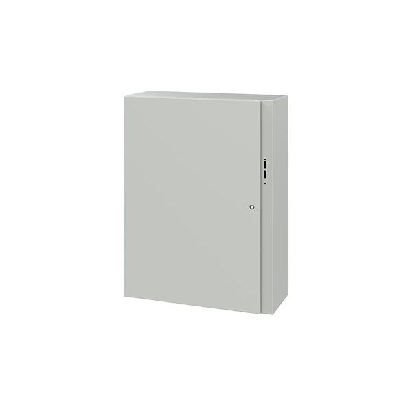 Latch with Disconnect Handle Electrical Enclosures, 42 in H, 12 in D, 32 in W, NEMA 4, Mild Steel