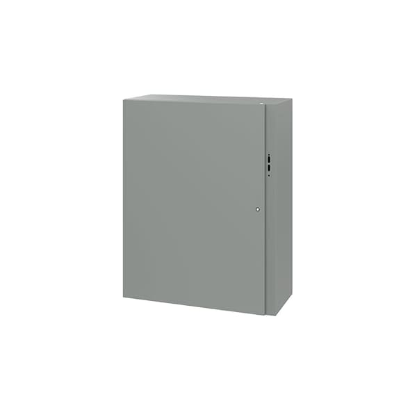 Latch with Disconnect Handle Electrical Enclosures, 48 in H, 16 in D, 38 in W, NEMA 4, Steel