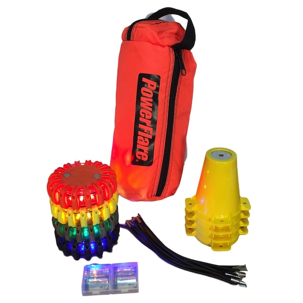 Cone Kit, Softpack, 4, Mixed