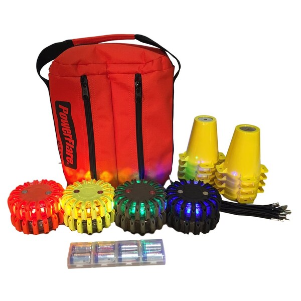 Cone Kit, Softpack, 8, Mixed