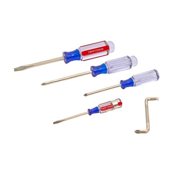 Acetate Screwdriver Set (5 pc)