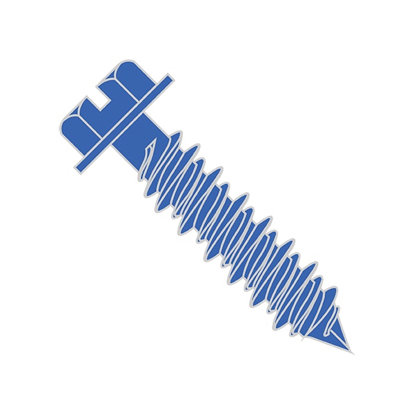 1/4X4 SLT HEX WAS CONCRTE W/BIT BLUE PERMA-SEAL, PK100