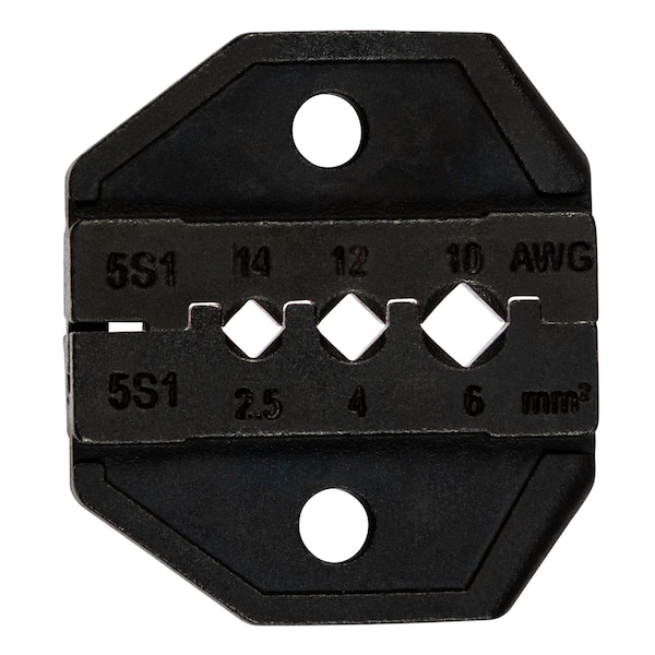Upper/Lower Crimping Die, 10 AWG Cap.
