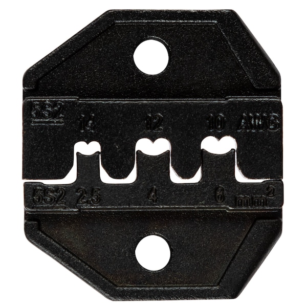 Upper/Lower Crimping Die, 10 AWG Cap.