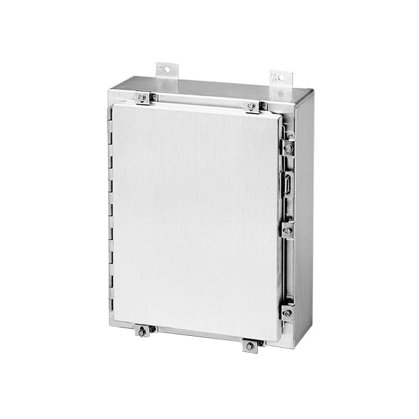 Continuous Hinge with Clamps, Type 4X, 24.00x20.00x10.00, Aluminum