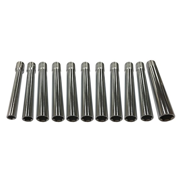Deep Metric Socket Set, 11Pc