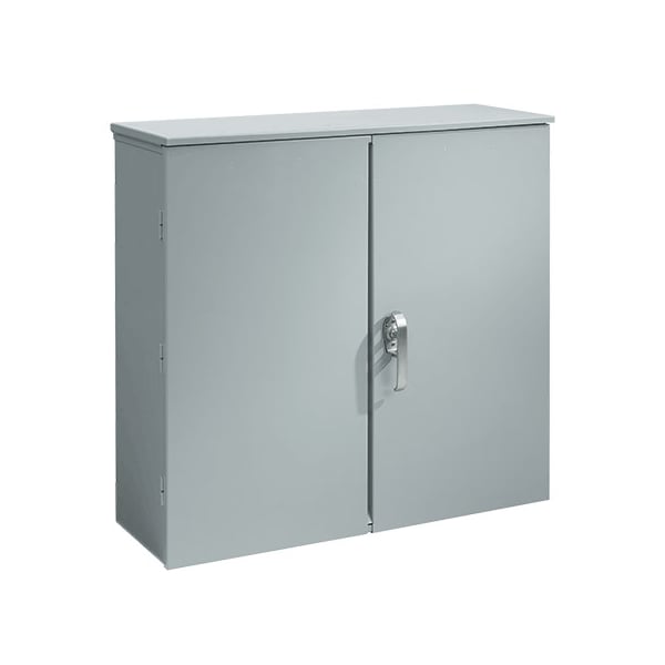 Hinged Double-Door with Three-Point Latc