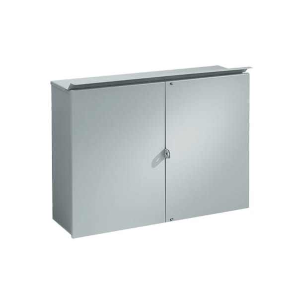 Hinged Screw Cover with Steel Panel, 24.