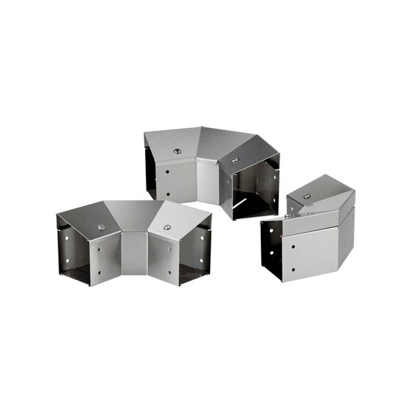 Elbows-Front Cover Sloped Inward Without