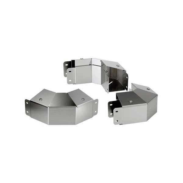 Elbows-Front Cover Sloped Outward with T