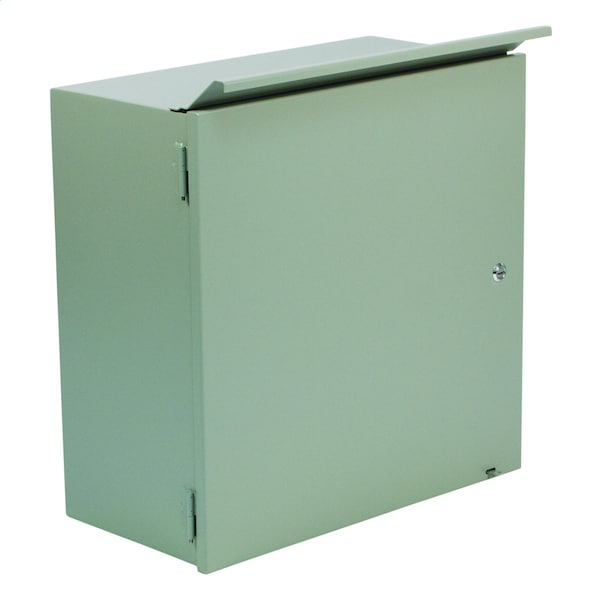 Electrical Box Cover, Carbon Steel, Hinged Cover