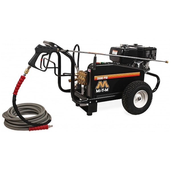 Cold Water Gas Pressure Washer, 3500 psi