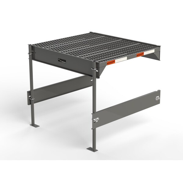 Custom Work Platform Extension Add-on, 35"W x 39"L Platform, Adjustable to 36"-39"H