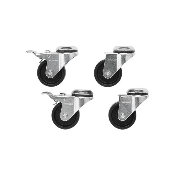 Caster Kit, fits Frame, Steel