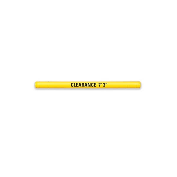 Height Guard, 4.5"X120" Yellow No Tape W/