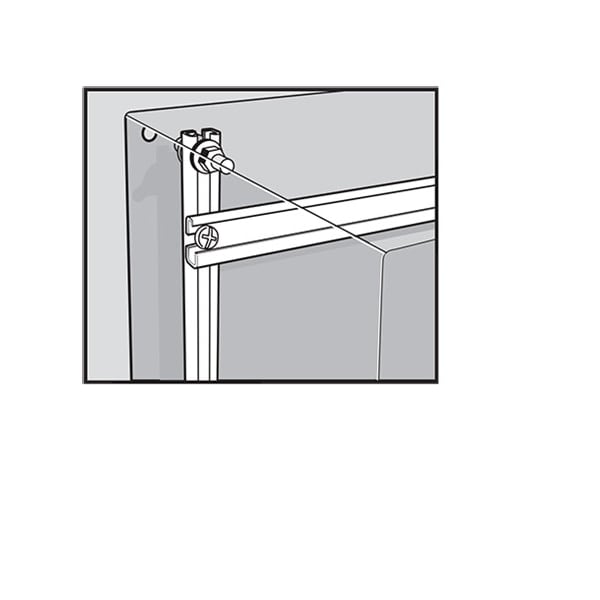 Mounting Channels, Fits 12.00, Steel