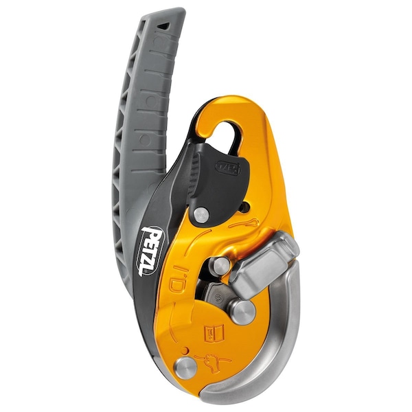 ID EVAC descender for lowering from an anchor, ANSI And NFPA, Yellow