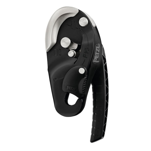 Petzl RIG Compact Descender for 10 mm to 11.5 mm Ropes, Black