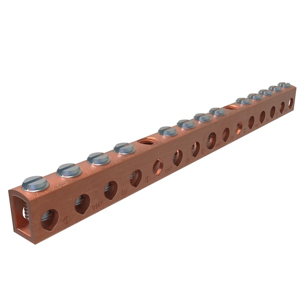 Copper Neutral Bar Connector, Conductor