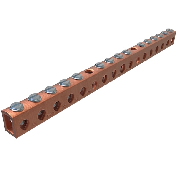 Copper Neutral Bar Connector, Conductor