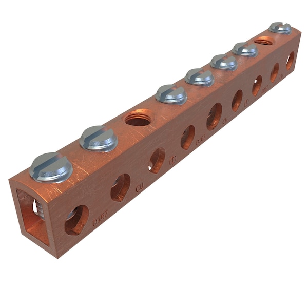 Copper Neutral Bar Connector, Conductor