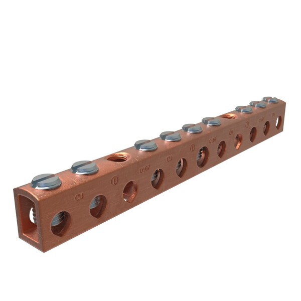 Copper Netrual Bar Connector, Cndctr 4T