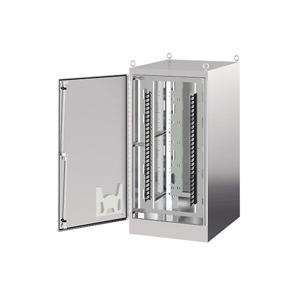 Seismic Free-Standing, Dual-Access Cabinet, Type 3R, 4, 4X, 12, 72.00x