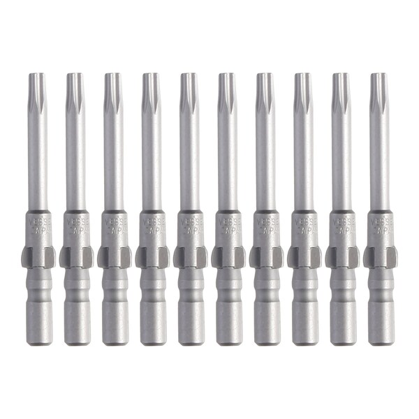 Precision Bit Wing-Shank 4mm, T10x, PK10