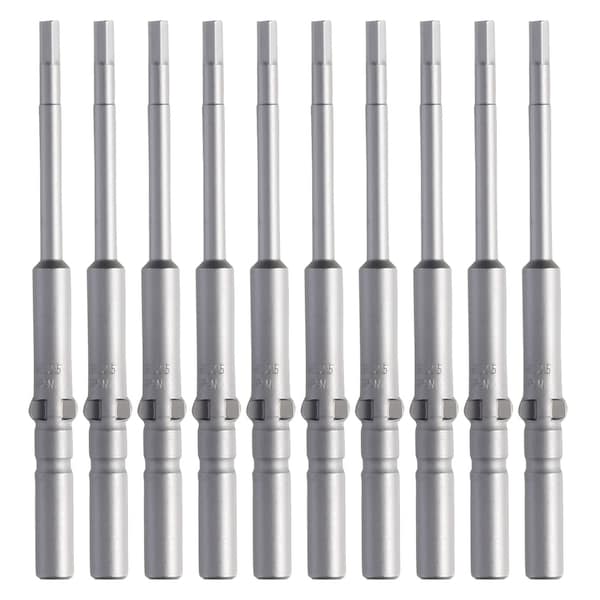 Precision Bit Wing-Shank 5mm, H2.5, PK10