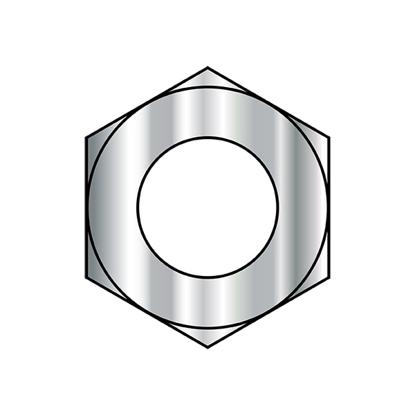 Hex Nut, M5-0.8, Stainless Steel, Not Graded, 10000 PK