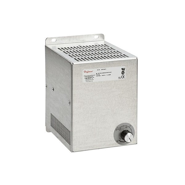 Electric Heaters, 6.38x5.00x6.25, Gray, Aluminum
