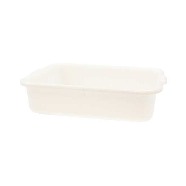 Drain Box, .25" Holes, Wht, Hdpe, 21"X16"X5"
