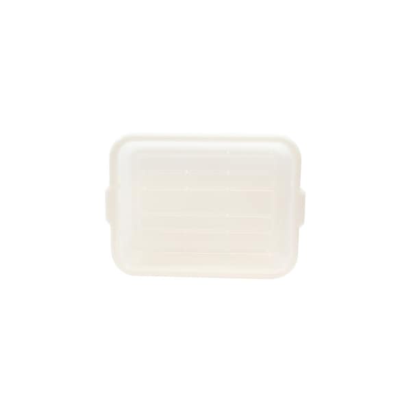 Drain Box, .25" Holes, Wht, Hdpe, 21"X16"X7"