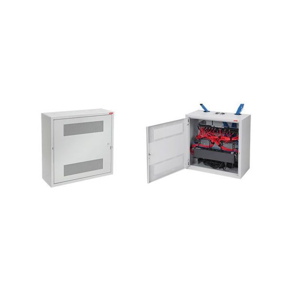 D-Box, Type 1, 24.00x24.00x12.00, Lt Gra
